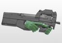 LAOP07: figma Tactical Gloves 2 - Revolver Set (Green)