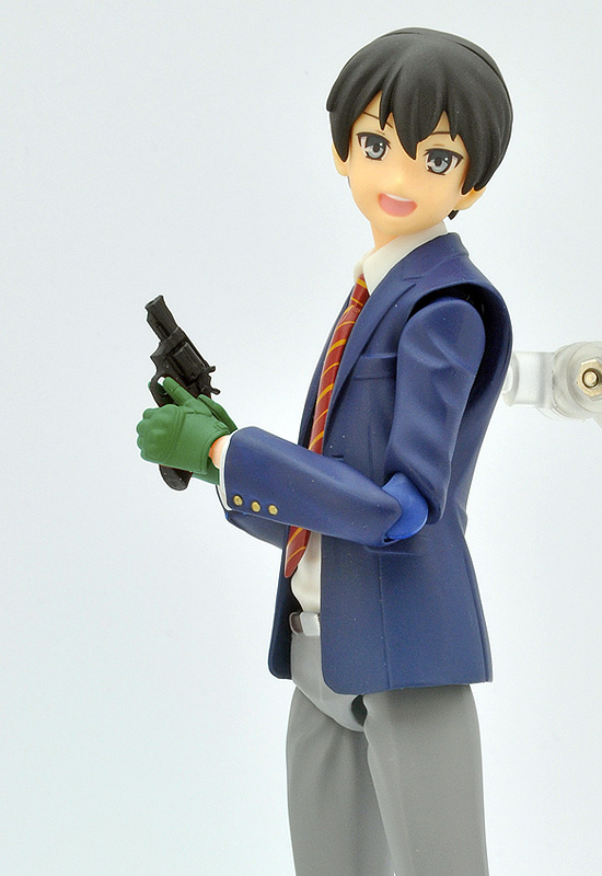 LAOP07: figma Tactical Gloves 2 - Revolver Set (Green)