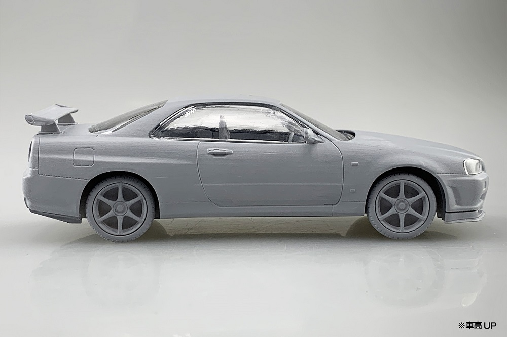 1/32 NISSAN R34 SKYLINE GT-R Nur(MILLENNIUM JADE)