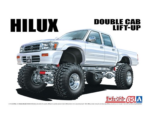1/24 LN107 HILUX PICKUP DOUBLE CAB LIFT UP '94 (TOYOTA)