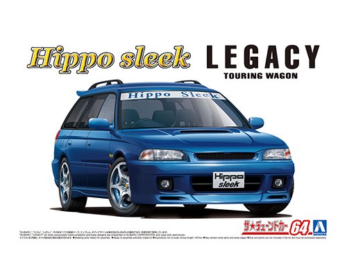 1/24 HIPPO SLEEK BG5 LEGACY TOURING WAGON '93 (SUBARU)