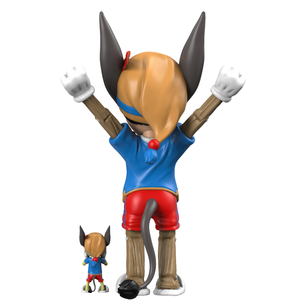 A Wood Awakening Donkey by Juce Gace (BFF Edition)