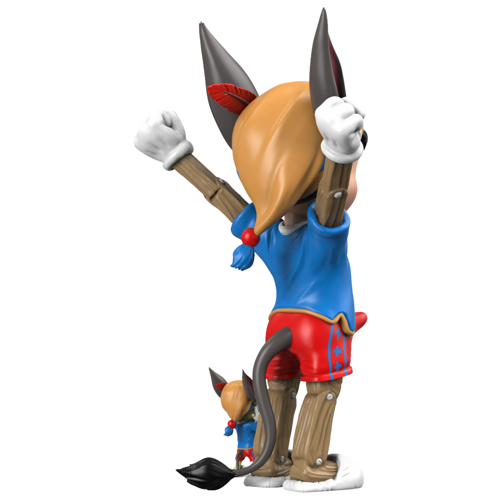 A Wood Awakening Donkey by Juce Gace (BFF Edition)