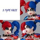 Amazing Yamaguchi No.015EX-2 Harley Quinn Red x Blue Twin-tail ver. (AmiAmi Exclusive Color Edition)