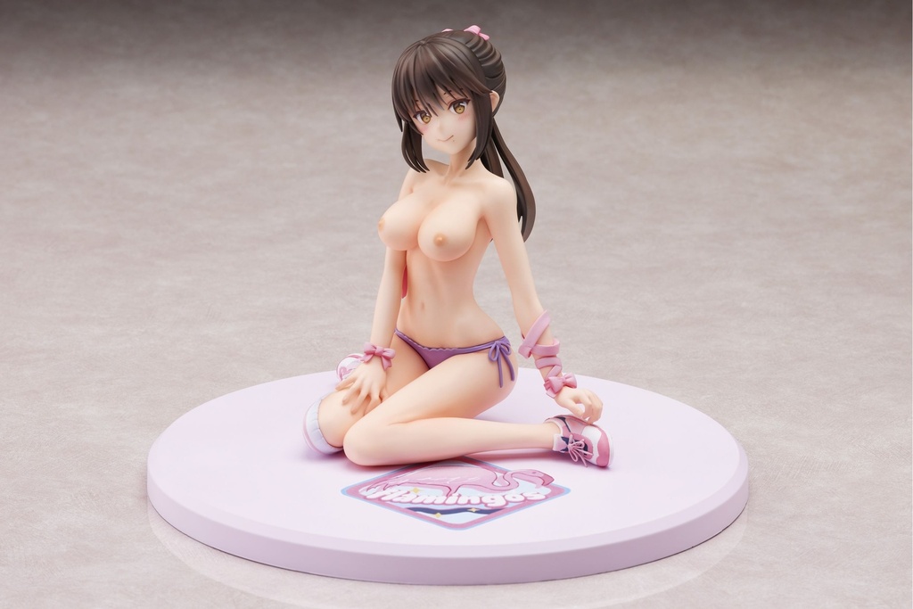 Anmi "Avian Romance Pink Label" Flamingos Ponytail Girl