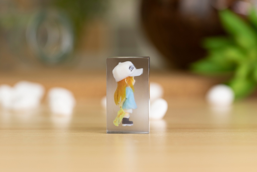 Cells at Work! Platelet Full color 3D Crystal Figure