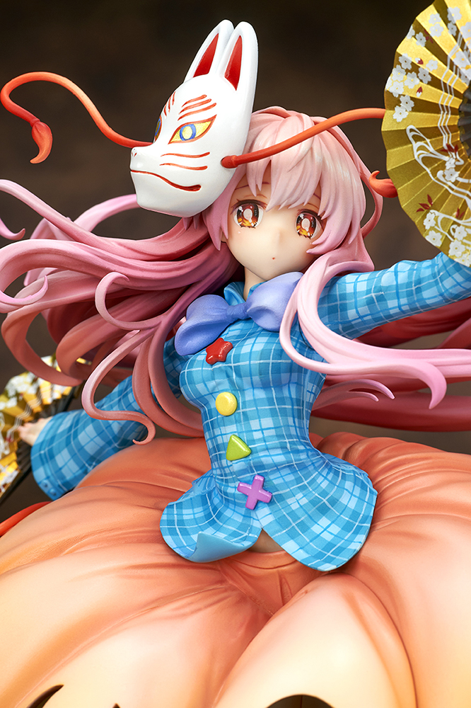 Touhou Project Expressive Poker Face - Kokoro Hatano Light Equipment ver.