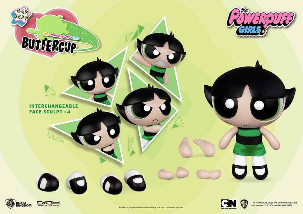 DAH-055G THE POWERPUFF GIRLS BUTTERCUP