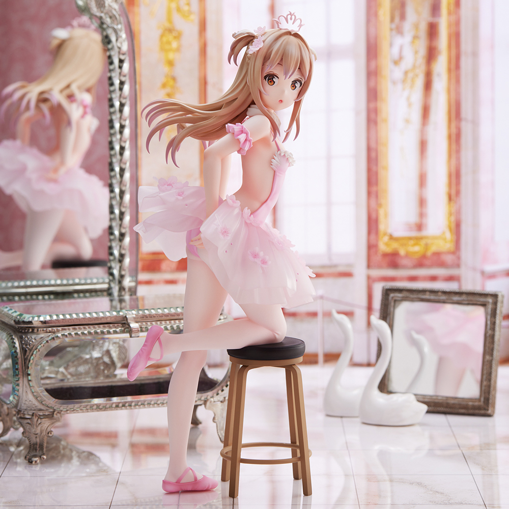 Anmi Illustration "Flamingo Ballet Group" Junior Girl Complete Figure