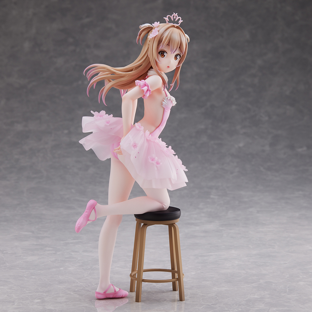 Anmi Illustration "Flamingo Ballet Group" Junior Girl Complete Figure