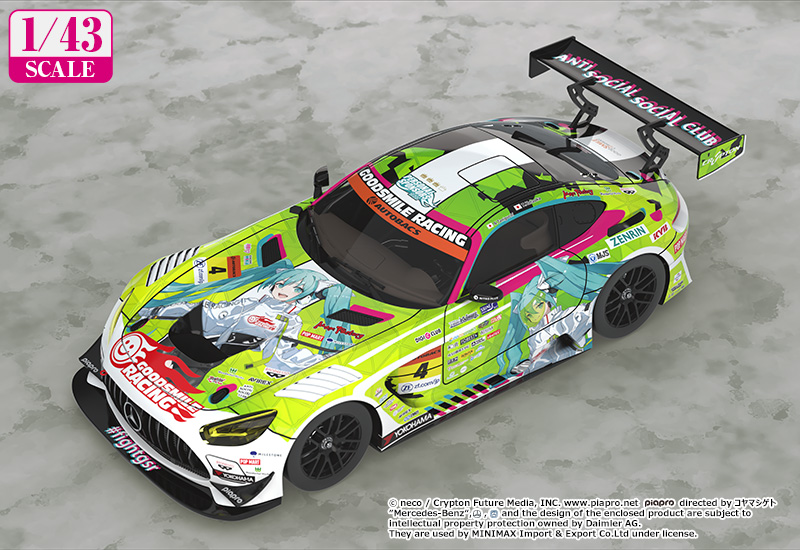 1/43 Good Smile Hatsune Miku AMG 2022 Season Opening Ver.