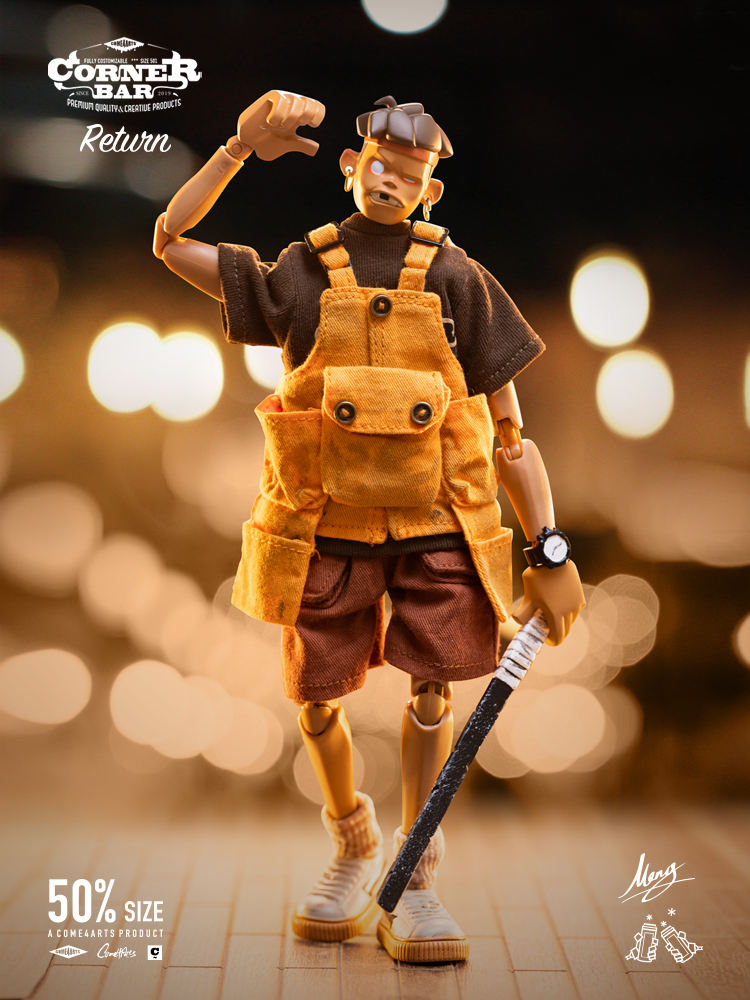COME4ARTS CORNER BAR SERIES MENG 1:9 SCALE ACTION FIGURE