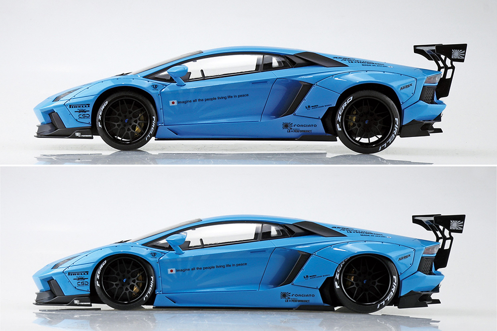 1/24 LB-WORKS Lamborghini Aventador Ver.1