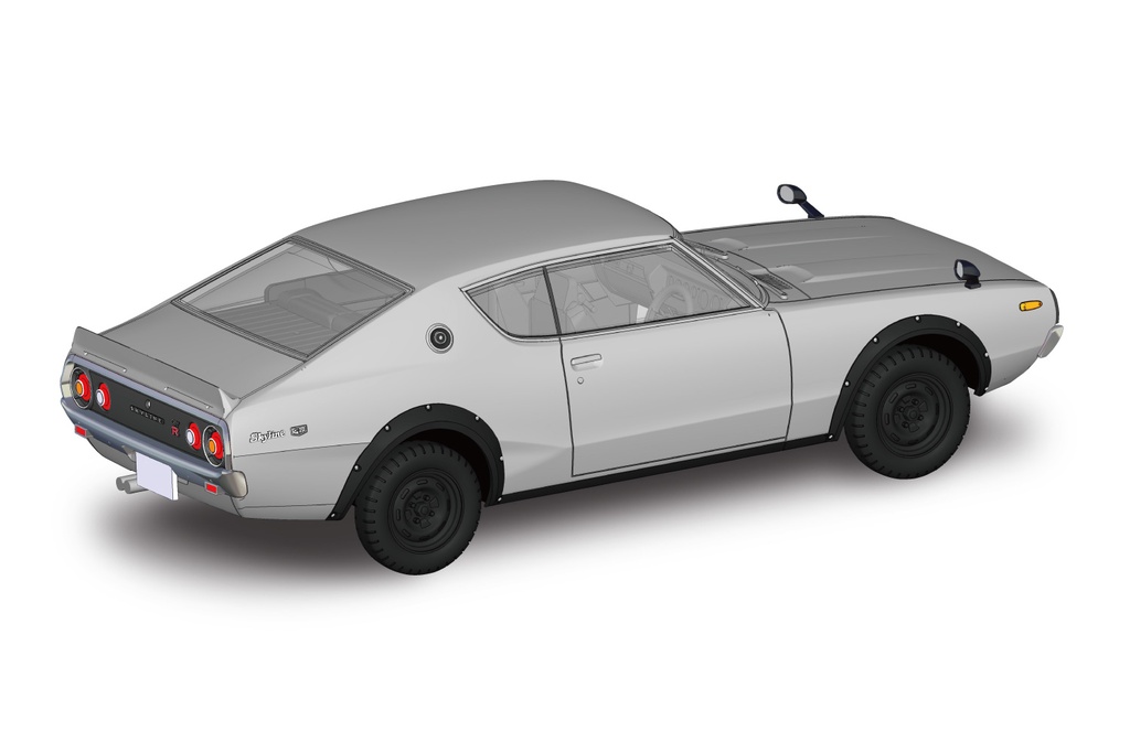 1/32 NISSAN C110 SKYLINE GT-R (SILVER)