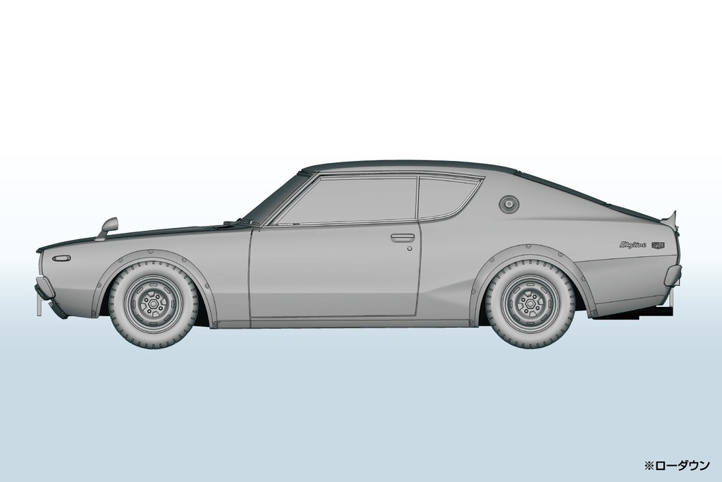 1/32 NISSAN C110 SKYLINE GT-R (SILVER)