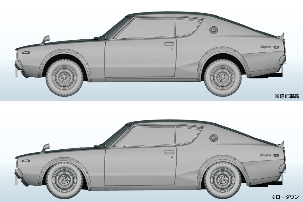 1/32 NISSAN C110 SKYLINE GT-R (SILVER)