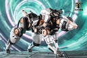 86TOYS KH-01B BATTLE BEAST 1:12 SCALE ALLOY ACTION FIGURE (WHITE)
