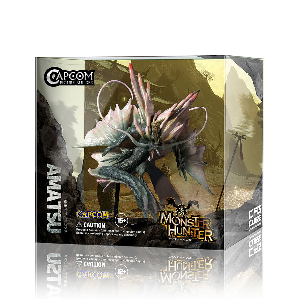 CAPCOM FIGURE BUILDER CUBE Amatsu/MONSTER HUNTER