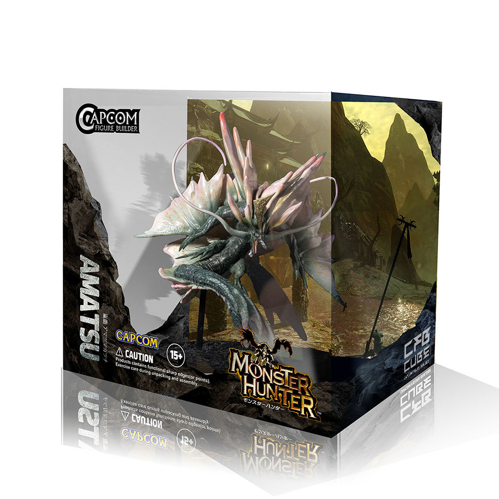 CAPCOM FIGURE BUILDER CUBE Amatsu/MONSTER HUNTER