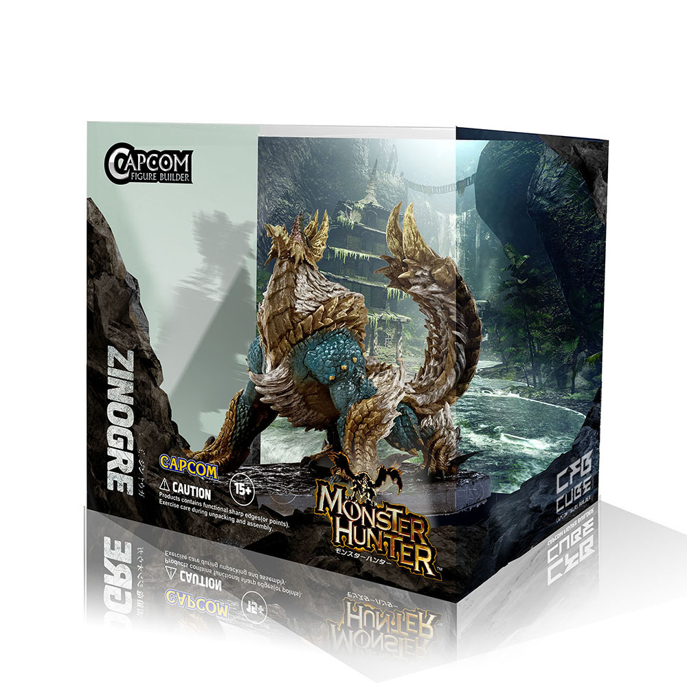 CAPCOM FIGURE BUILDER CUBE Zinogre/MONSTER HUNTER