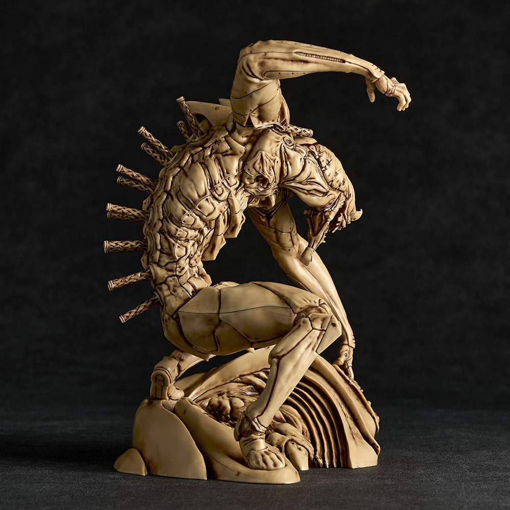 ARTPLA SCULPTURE WORKS "Evangelion: 2.0 You Can (Not) Advance." Evangelion Unit-02 2nd Mode The Beast Battle of GeoFront Beige Color Ver.