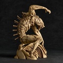 ARTPLA SCULPTURE WORKS "Evangelion: 2.0 You Can (Not) Advance." Evangelion Unit-02 2nd Mode The Beast Battle of GeoFront Beige Color Ver.