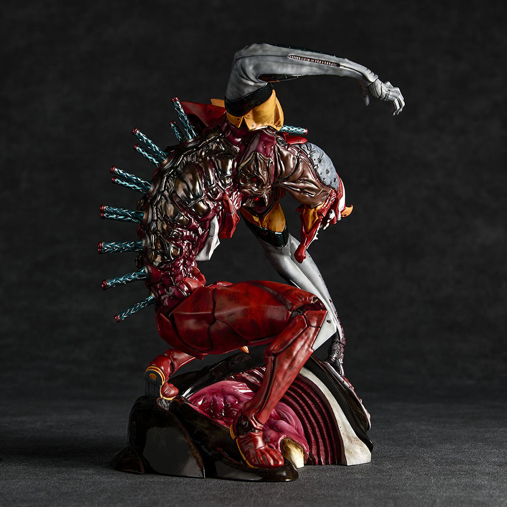 ARTPLA SCULPTURE WORKS "Evangelion: 2.0 You Can (Not) Advance." Evangelion Unit-02 2nd Mode The Beast Battle of GeoFront Beige Color Ver.