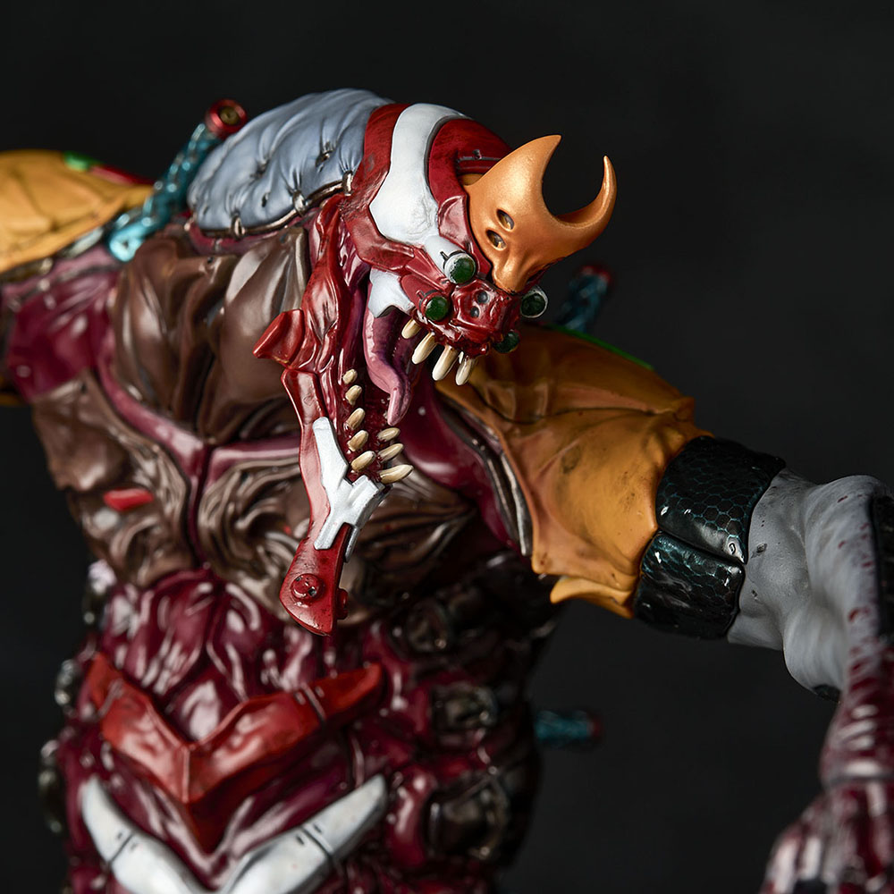 ARTPLA SCULPTURE WORKS "Evangelion: 2.0 You Can (Not) Advance." Evangelion Unit-02 2nd Mode The Beast Battle of GeoFront Beige Color Ver.