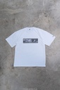 STEINS;GATE Laboratory Member Ink Painting Style White Background Monochrome T-shirt (L Size)