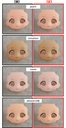 Nendoroid Doll Customizable Face Make Up!: Megtsuki 01 Cream