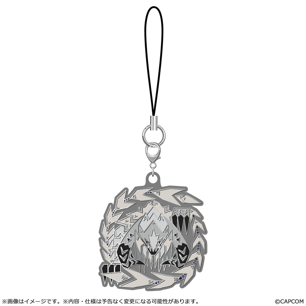 Monster Hunter Wilds Monster icon Metal Keychain