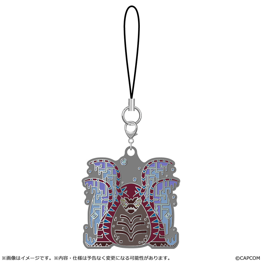 Monster Hunter Wilds Monster icon Metal Keychain