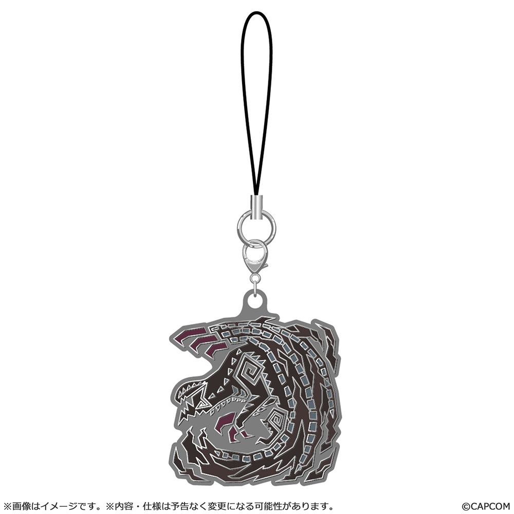 Monster Hunter Wilds Monster icon Metal Keychain