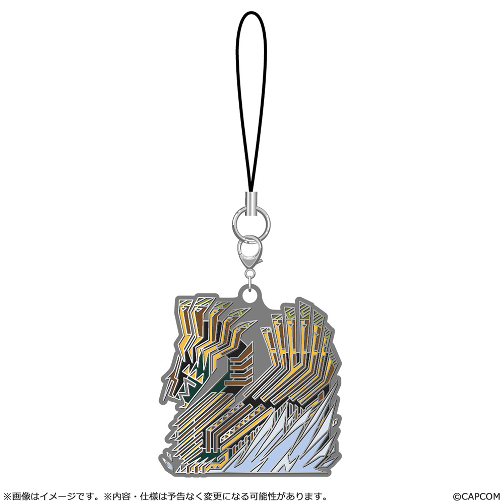Monster Hunter Wilds Monster icon Metal Keychain