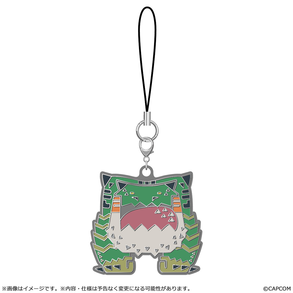 Monster Hunter Wilds Monster icon Metal Keychain