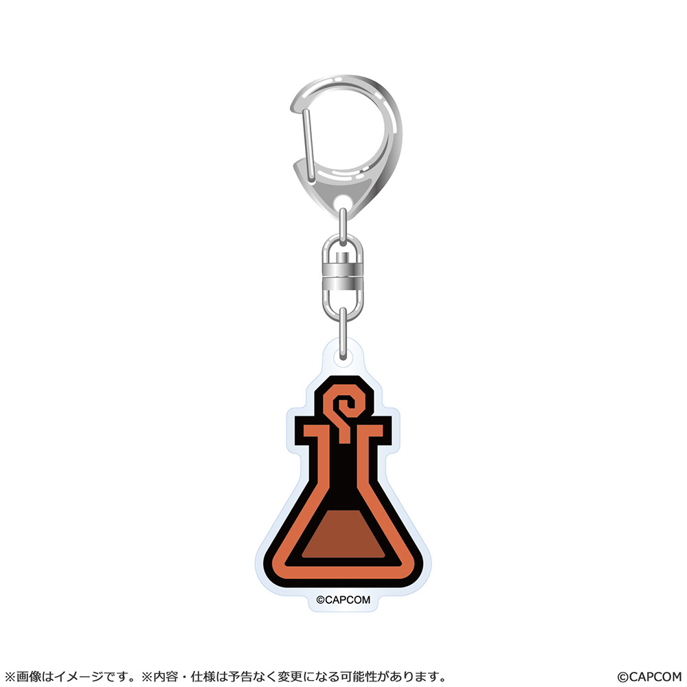 Monster Hunter Wilds Item icon Acrylic Keychain