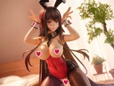 Amakano 2+ Yuuhi Kurohime Bunny Suit ver.
