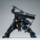 SHEIK MAINLAND ULTRA ACTION TROOPER SERIES ZAROV M1 1/144 SCALE PLASTIC MODEL KIT (METALLIC BLACK)