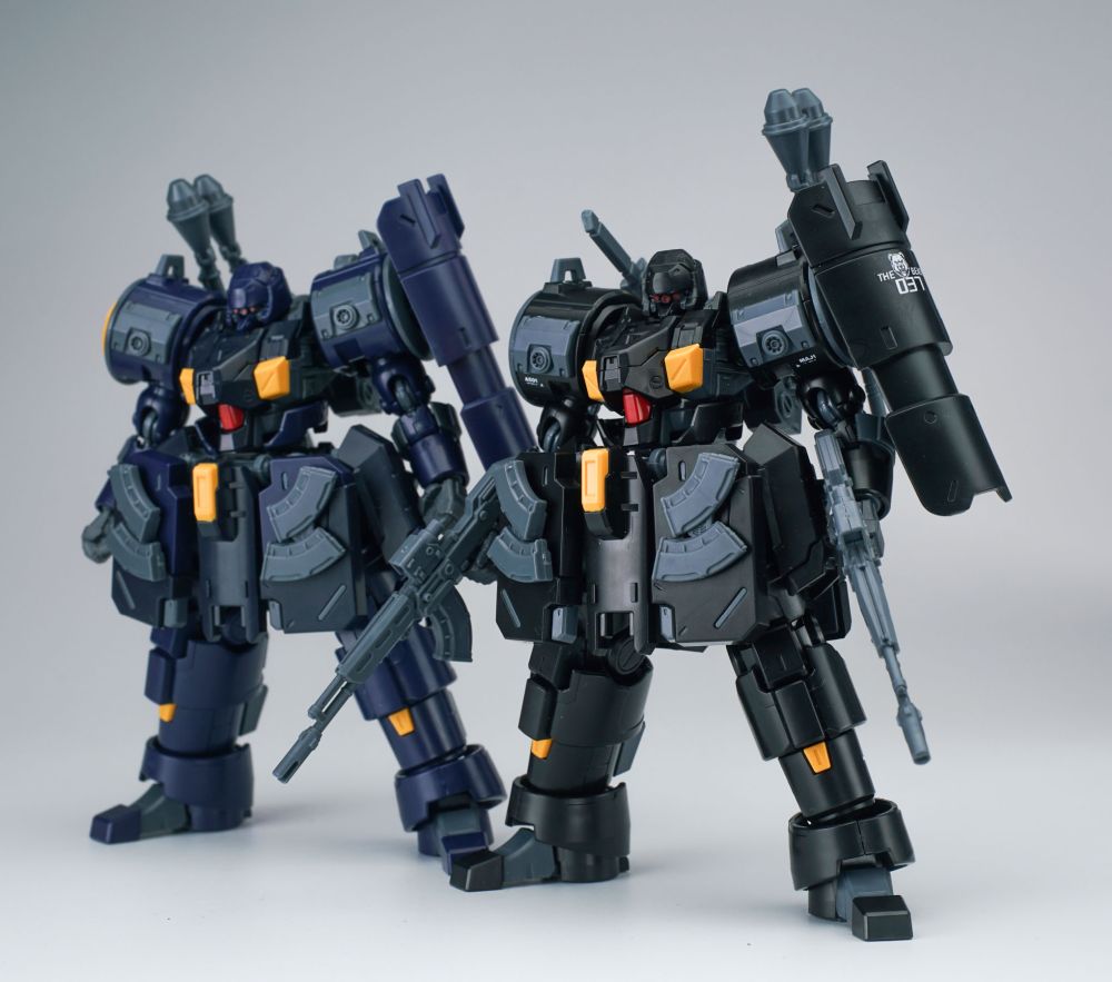 SHEIK MAINLAND ULTRA ACTION TROOPER SERIES ZAROV M1 1/144 SCALE PLASTIC MODEL KIT (METALLIC BLACK)