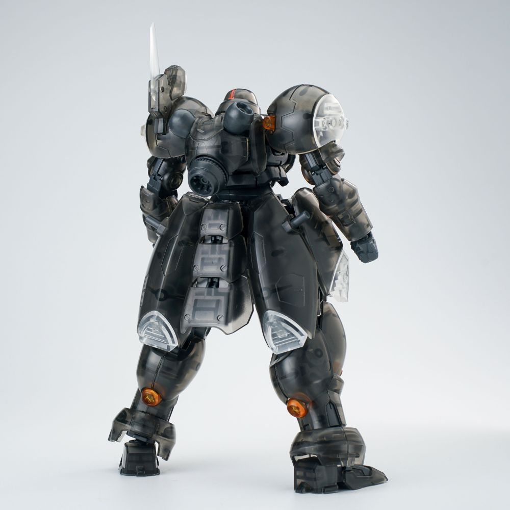 SHEIK MAINLAND ULTRA ACTION TROOPER SERIES ZA-11PS ZI-KRON 1/144 SCALE PLASTIC MODEL KIT (TRANSPARENT BLACK)