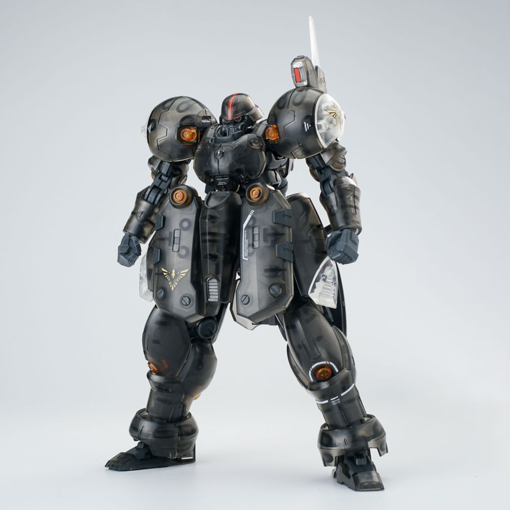 SHEIK MAINLAND ULTRA ACTION TROOPER SERIES ZA-11PS ZI-KRON 1/144 SCALE PLASTIC MODEL KIT (TRANSPARENT BLACK)