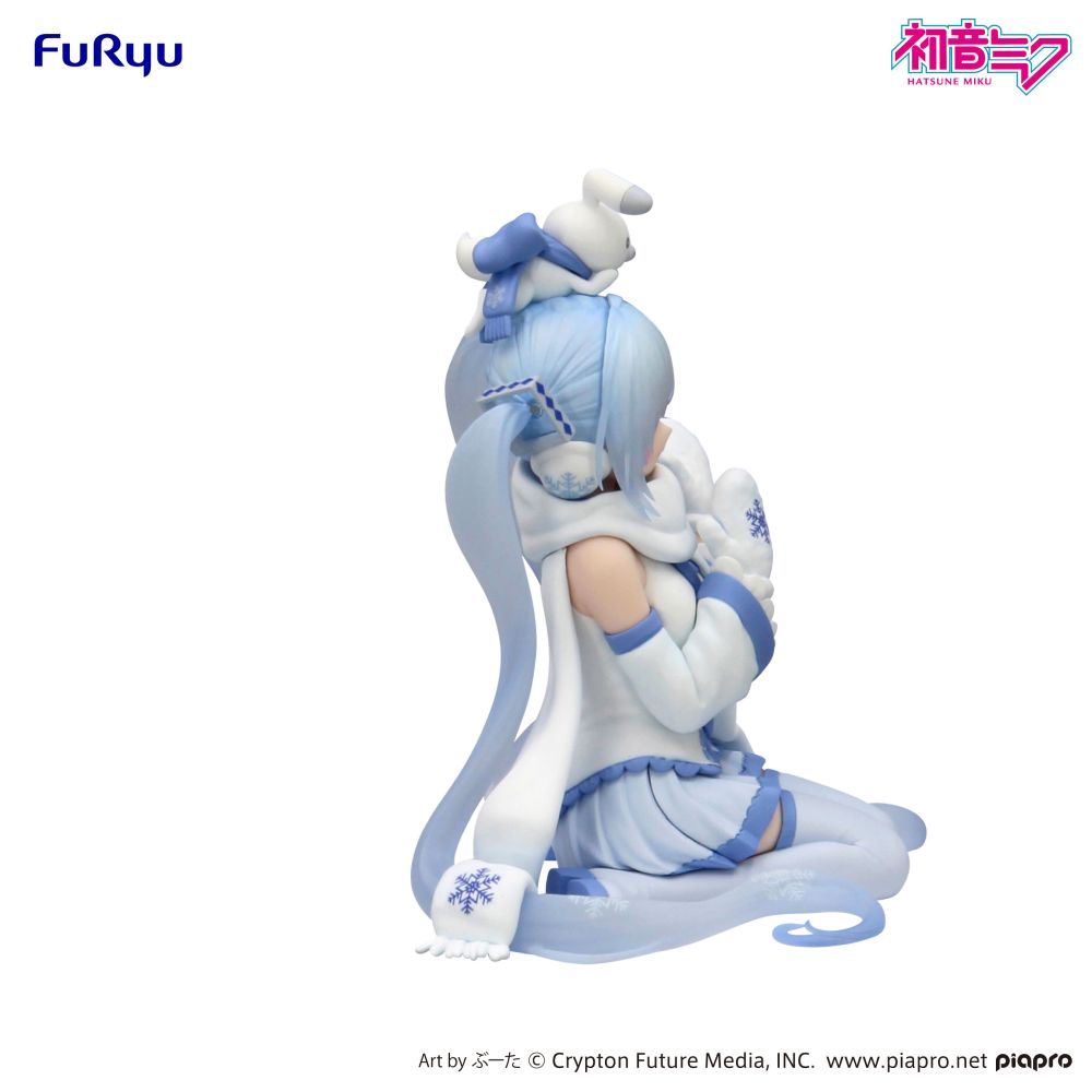 Hatsune Miku Noodle Stopper Figure -SNOW MIKU Sky Town 10th ver.-