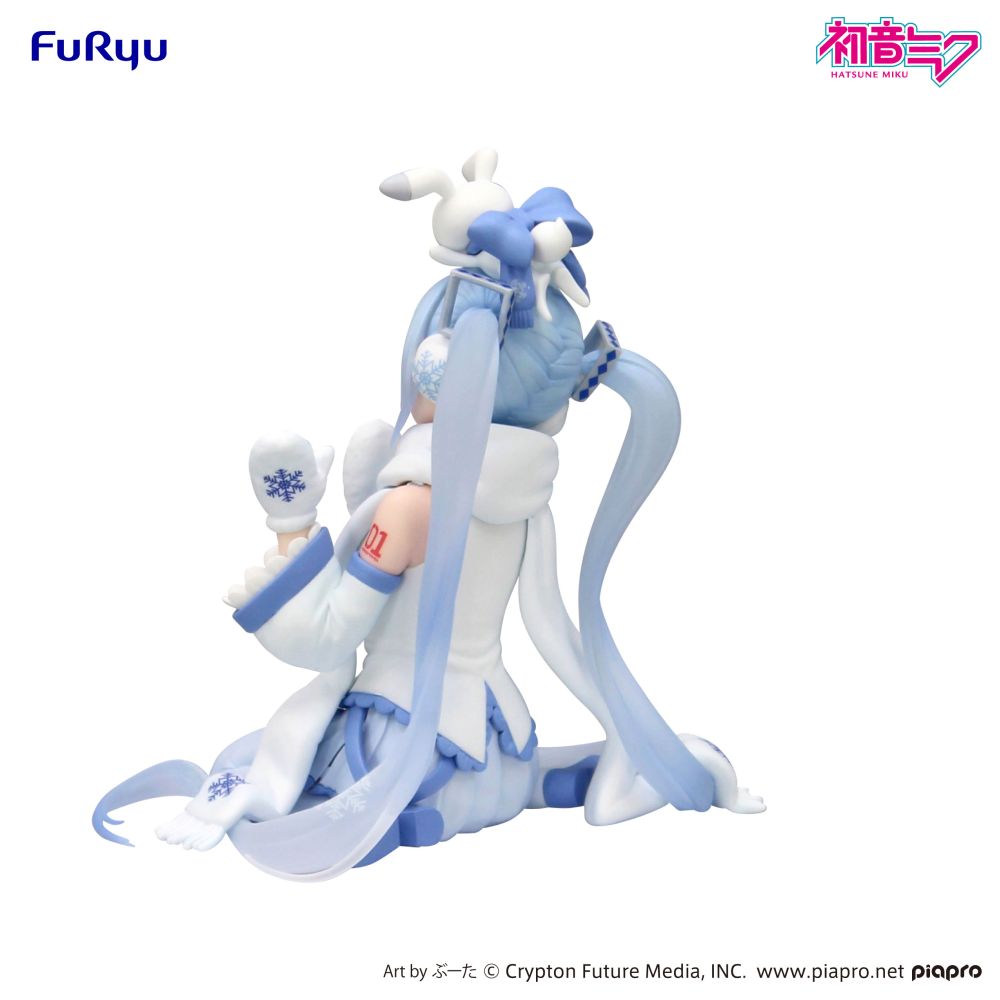 Hatsune Miku Noodle Stopper Figure -SNOW MIKU Sky Town 10th ver.-