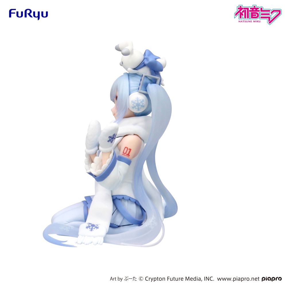Hatsune Miku Noodle Stopper Figure -SNOW MIKU Sky Town 10th ver.-