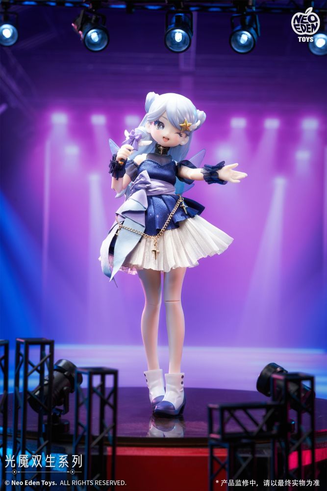 NEO EDEN TOYS THE TWINS OF LIGHT AND DARKNESS SERIES TRADING DOLL