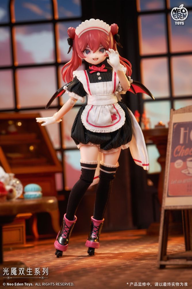 NEO EDEN TOYS THE TWINS OF LIGHT AND DARKNESS SERIES TRADING DOLL