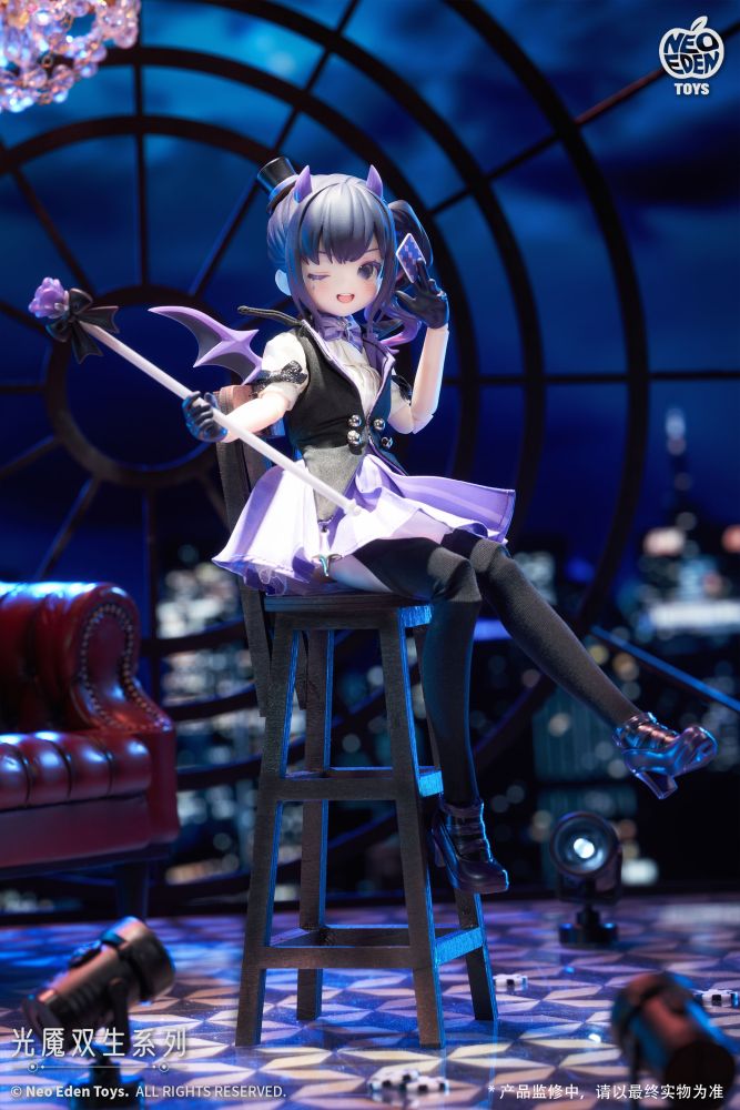 NEO EDEN TOYS THE TWINS OF LIGHT AND DARKNESS SERIES TRADING DOLL