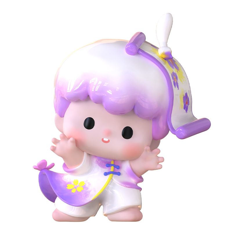 FT.FIRE ZOZO & YOYO-LUCKY DOUBLE TREASURE SERIES MINI TRADING FIGURE