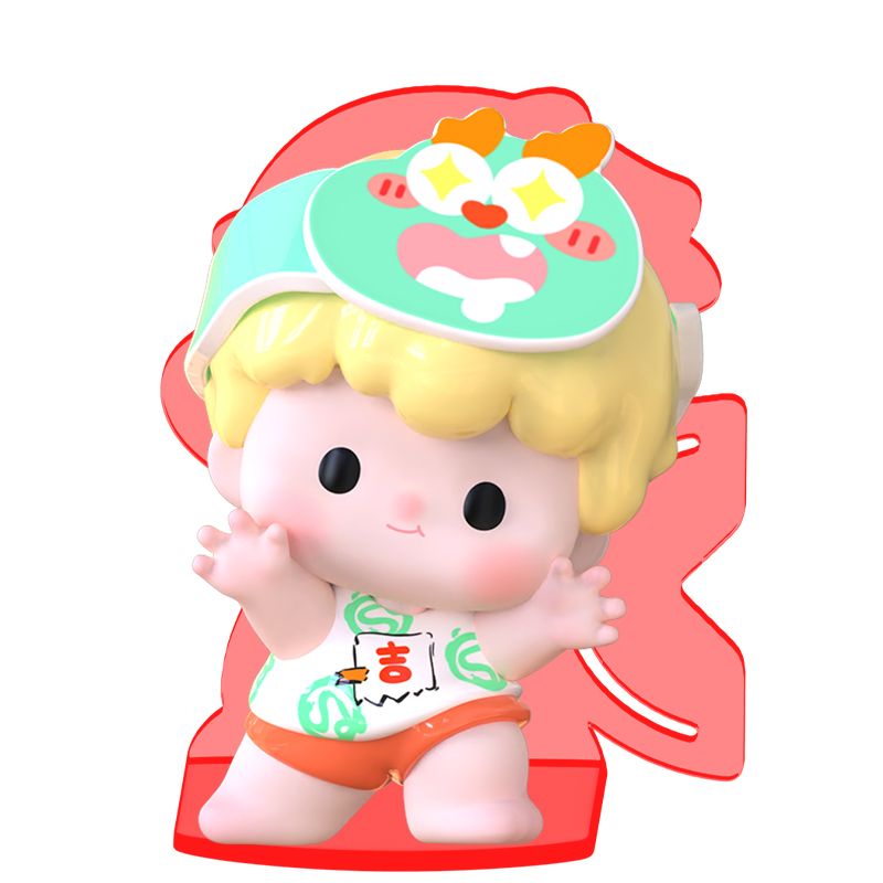 FT.FIRE ZOZO & YOYO-LUCKY DOUBLE TREASURE SERIES MINI TRADING FIGURE