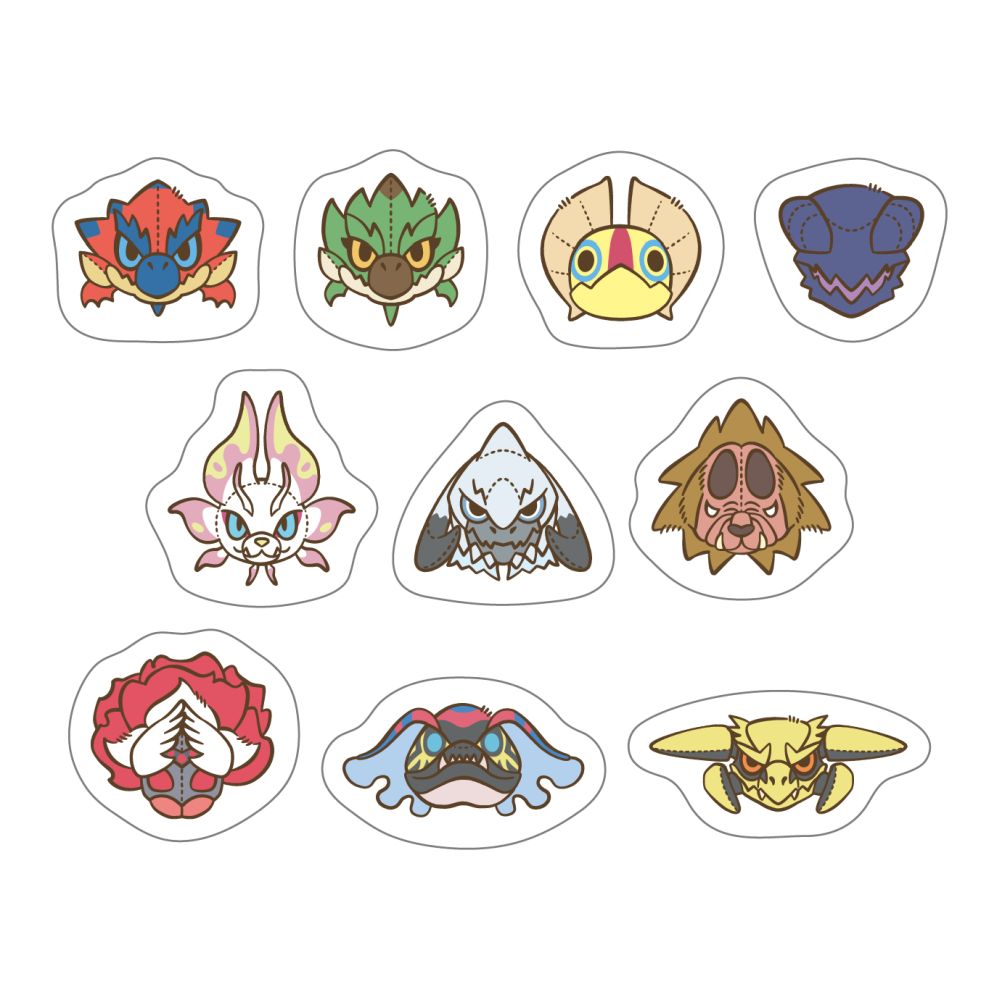 MONSTER HUNTER CHIBI STYLE Die-Cut Masking Tape